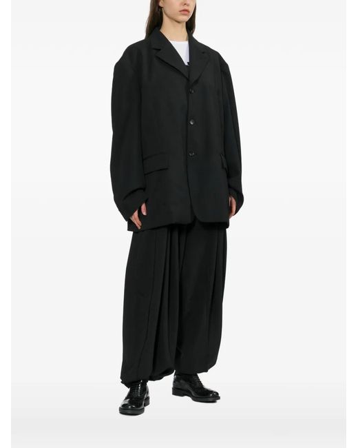 COMME DES GARÇON BLACK Black Wool Blazer