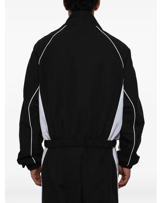 Rhude Black Ramona Piping Sports Jacket for men
