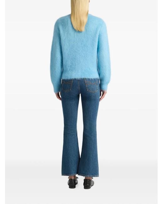Crew-neck sweater Bally de color Blue