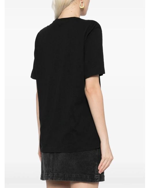 JNBY Black Short-Sleeved T-Shirt