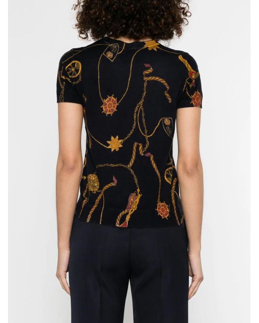 Ralph Lauren プリント Tシャツ Black