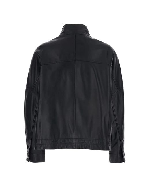 Pinko Black Zip Collar Jacket