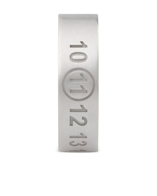 Maison Margiela Gray Numerical Ring