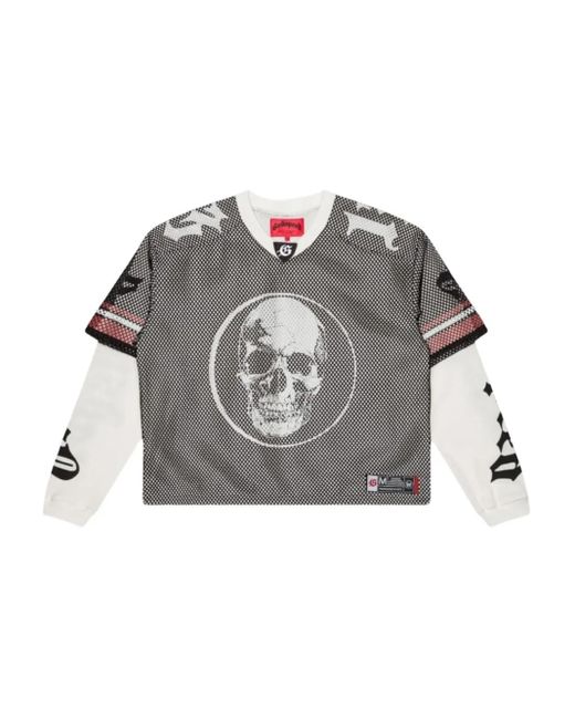 Godspeed Gray Layered Mesh Jersey for men