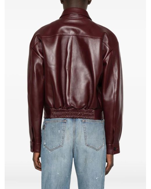 DSquared² Leren Jack Met Zak in het Brown voor heren