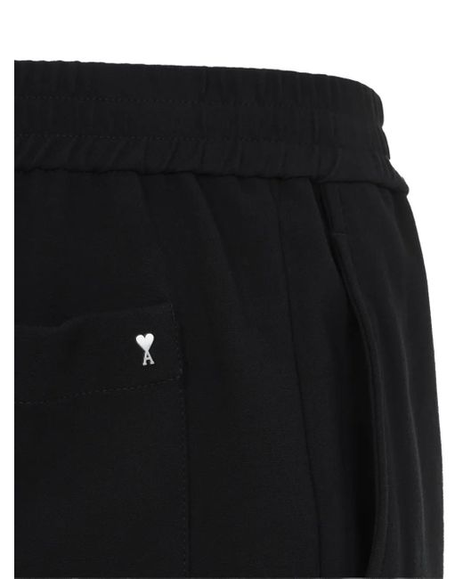 Pantalones Cortos Con Cinturón AMI de hombre de color Black