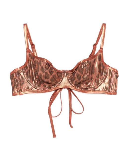Agent Provocateur Cayla Bikinitop in het Brown