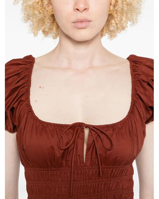 Doen Red Quinn Midikleid