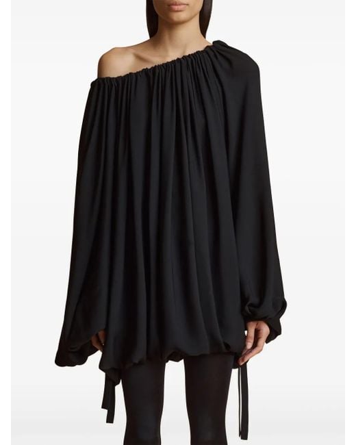 Khaite Black Nash Blouse