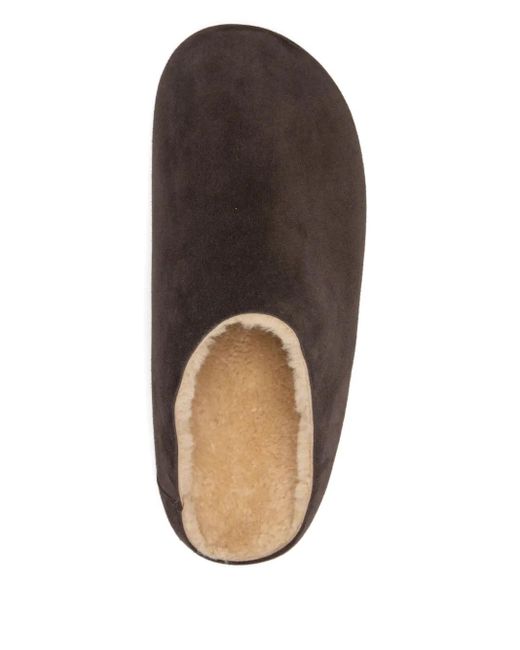 The Row Brown Hudson Mules for men