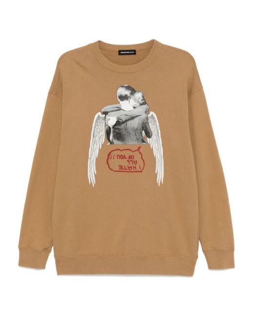 Undercover Natural Printed Sweatshirt