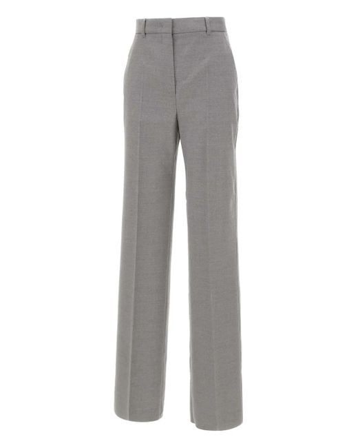 Pantaloni Lambro A Vita Alta di Max Mara in Gray
