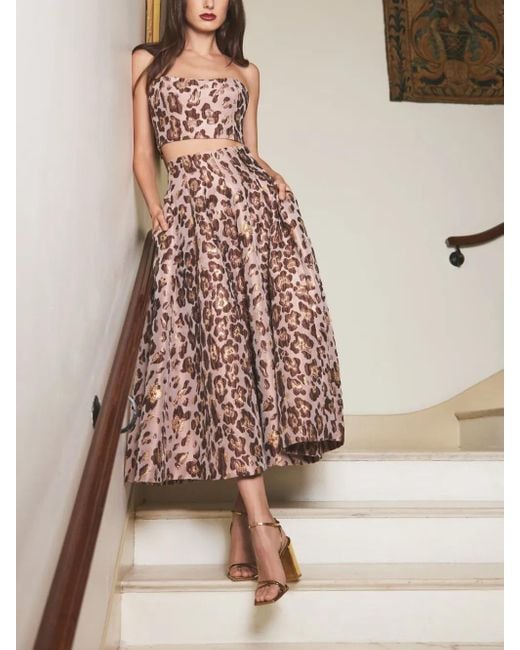 Cara Cara Red Mimosa Rock Mit Leoparden-Print