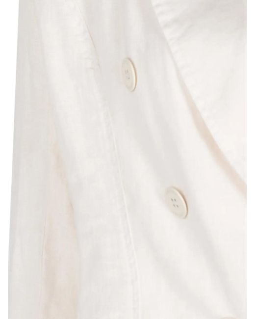 L'Agence White Emerson Structured Blazer