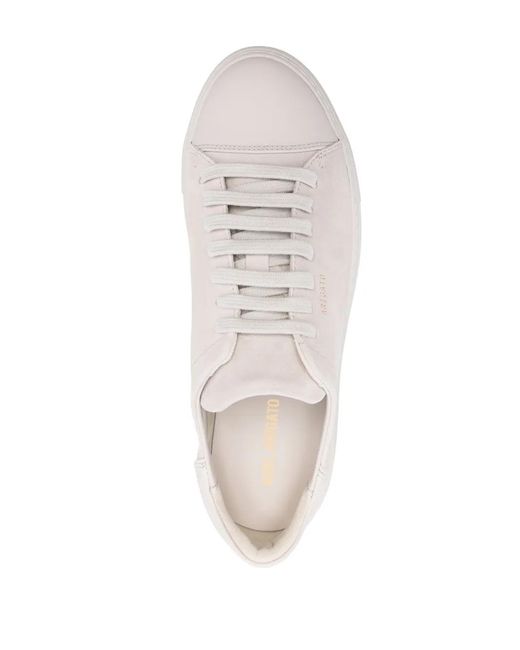 Axel Arigato Pink Clean 90 Cap Suede Sneakers for men