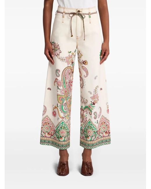 Etro White Flared Jeans