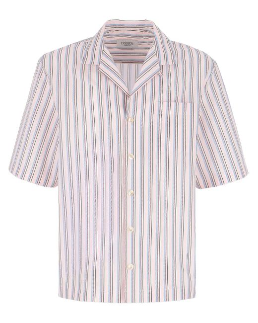 Laneus Pink Cotton Shirt