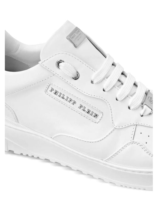 メンズ Philipp Plein ロゴ スニーカー White