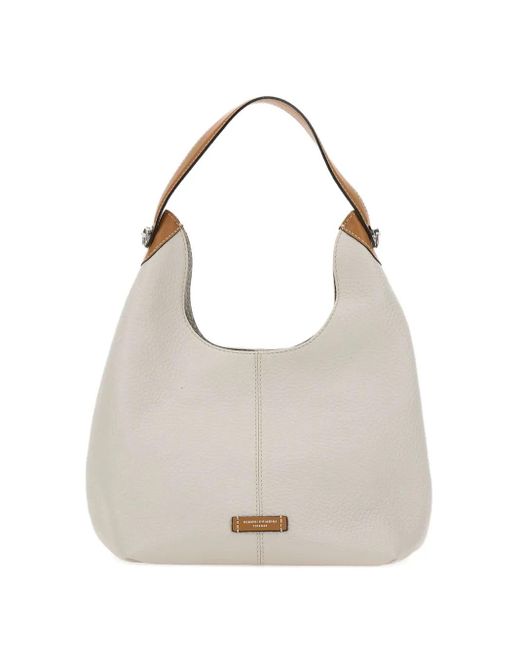 Gianni Chiarini White Alessandra Shoulder Bag
