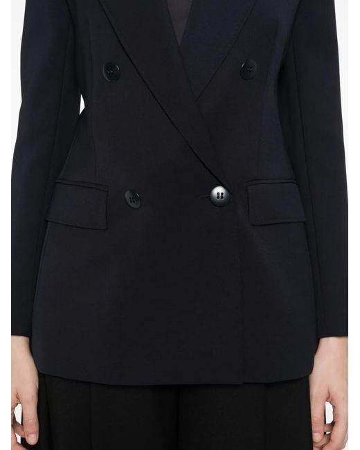 Max Mara Black Double-Breasted Blazer