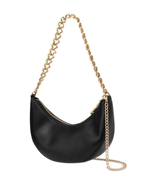 Love Moschino Black Chain-Link Shoulder Bag