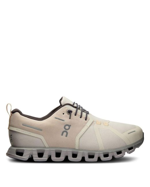 On Shoes Brown Cloud 5 Waterproof Running Sneakers