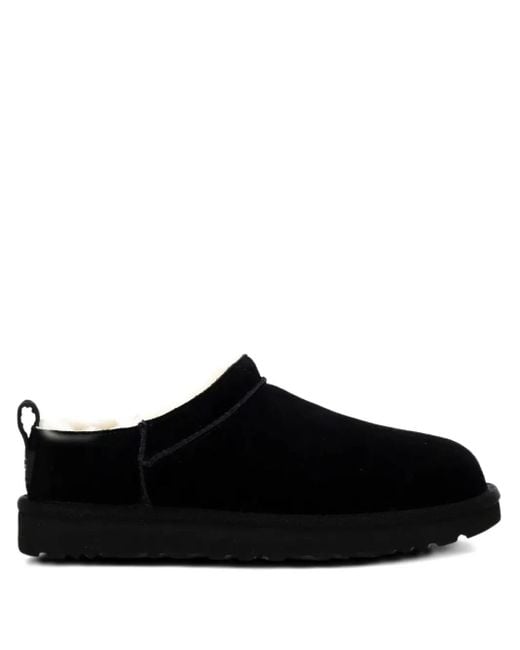 Ugg Black Classic Micro Mules
