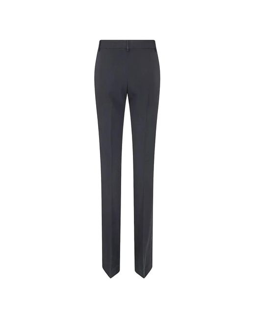 Ermanno Scervino Blue Split-Hem Trousers