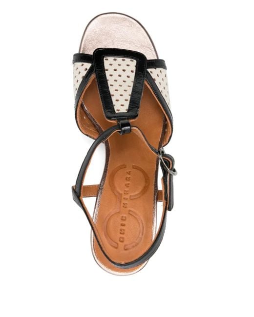 Chie Mihara Black 80Mm Be Chill Sandals