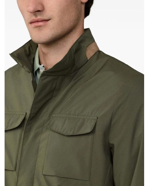 Hackett Green Tech Velo Four-Pocket Jacket for men