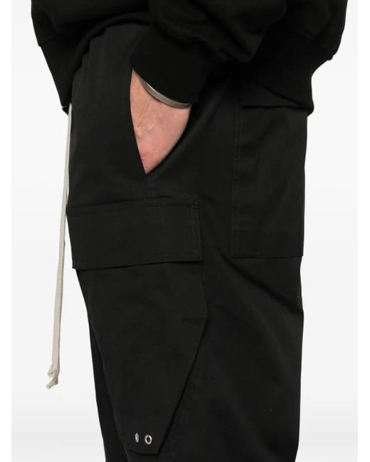 Rick Owens Cargo Pods Shorts in het Black voor heren