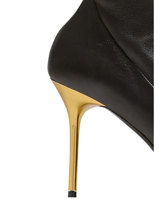 Balmain Black Raven 120mm Over-the-knee Boots