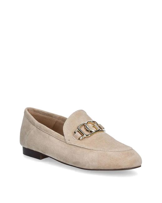 Guess Natural Suede Loafers