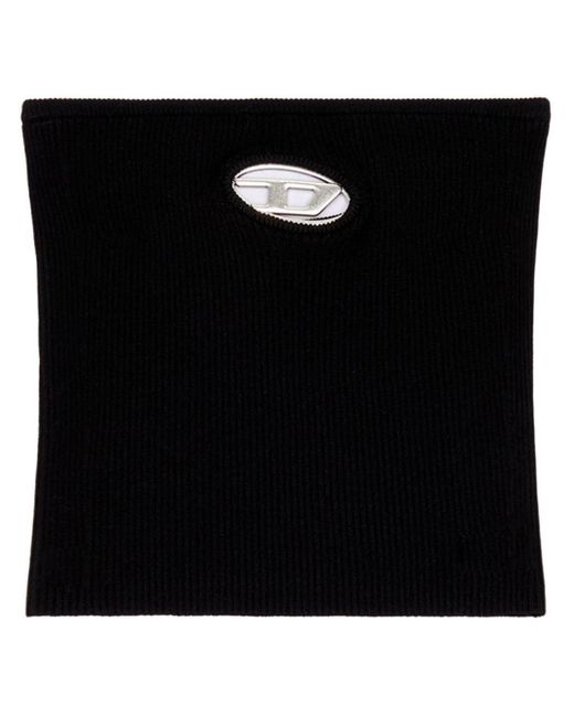 Top M-Clarksville-A tipo bandeau con logo DIESEL de color Black