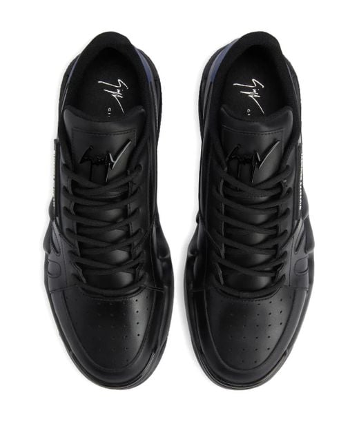 Giuseppe Zanotti Black Talon Leather Sneakers for men