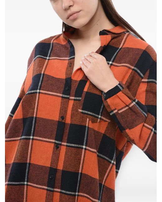 Woolrich Red Checked Breast-Pocket Shirt