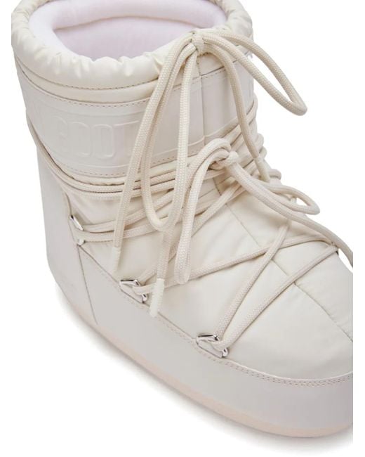 Moon Boot White Icon Low Boots for men