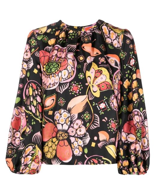 Blusa Charming LaDoubleJ de color Black