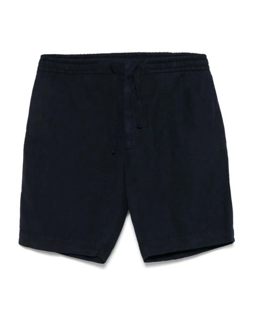 Officine Generale Blue Phil Shorts for men