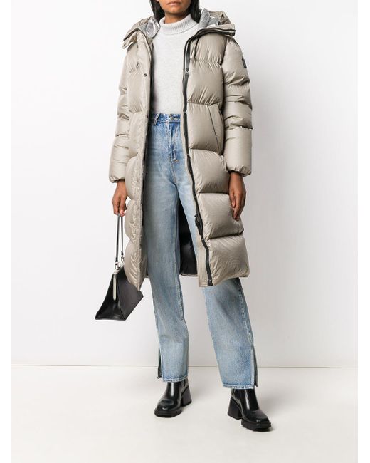 Mackage Leather Elaine Long Quilted 