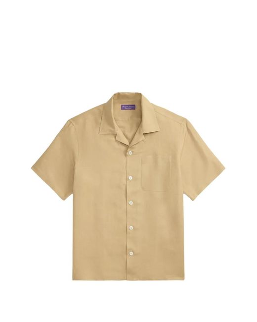 Ralph Lauren Natural Patch-Pocket Shirt for men