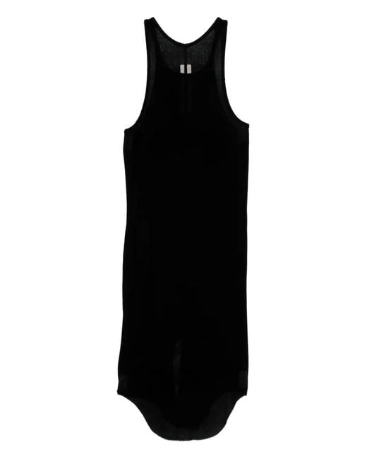 Rick Owens Black Sleeveless Tops for men