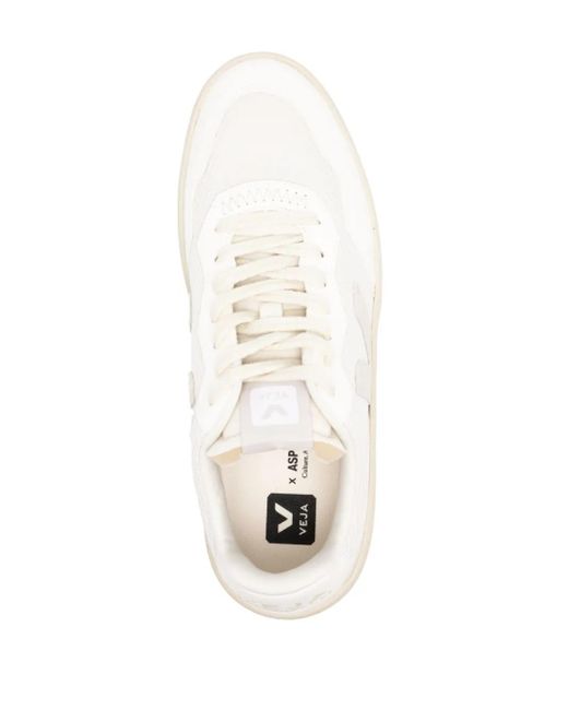 Veja White V-90 Low-Top Sneakers for men