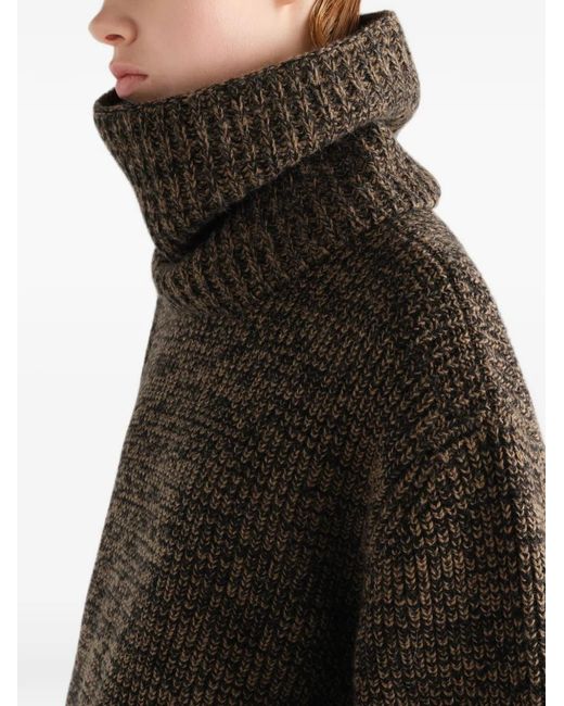 Lemaire Brown Neck Warmer