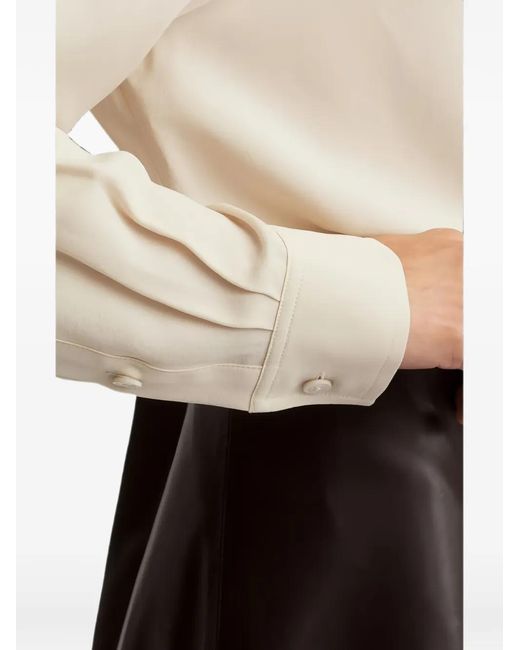 Iris Von Arnim Natural Blouse Samara En Soie