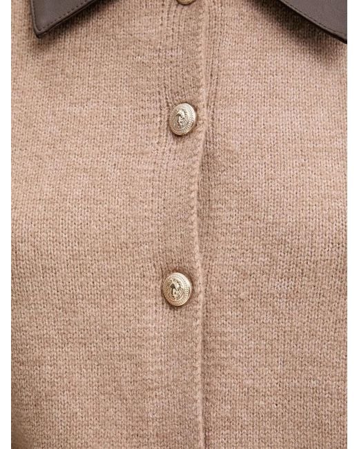 Morgan Button-Up Vest in het Natural
