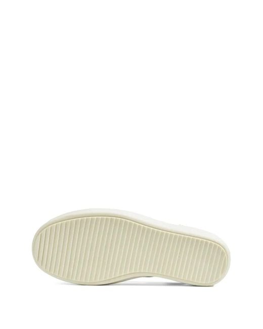 Rick Owens Black Cut Out-Detail Sneakers for men