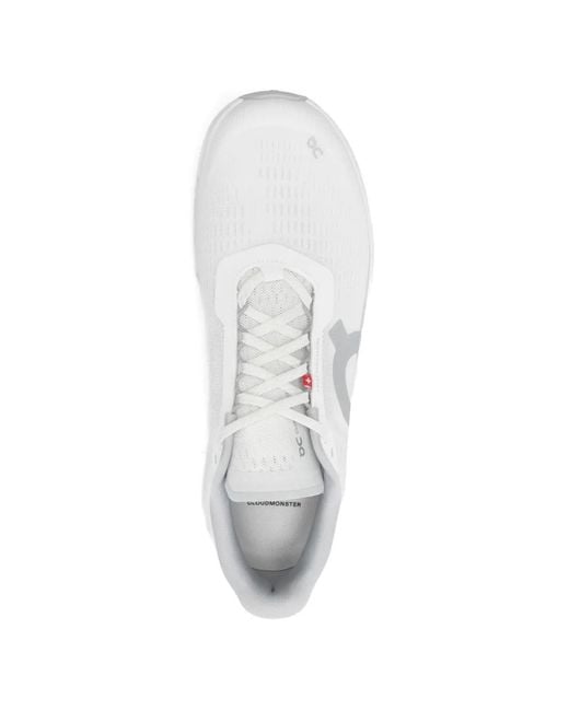 On Shoes White Baskets Cloudnova 1 for men