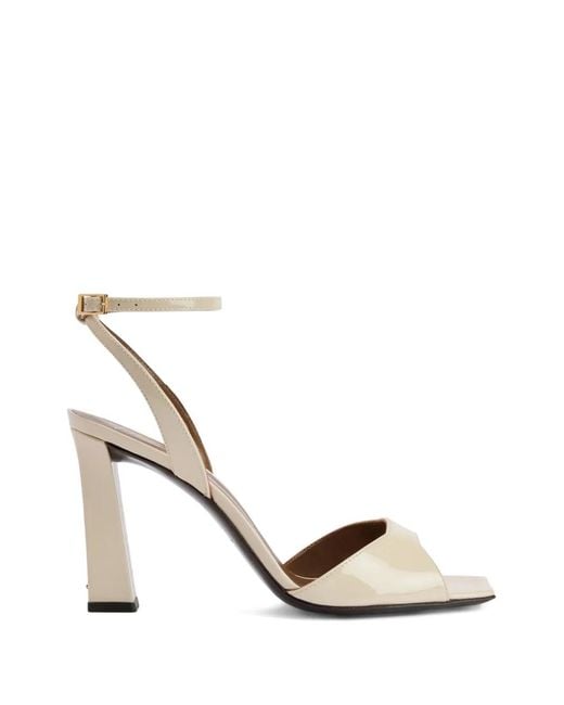 Giuseppe Zanotti Metallic Venice Open-Toe Ankle Strap Sandals