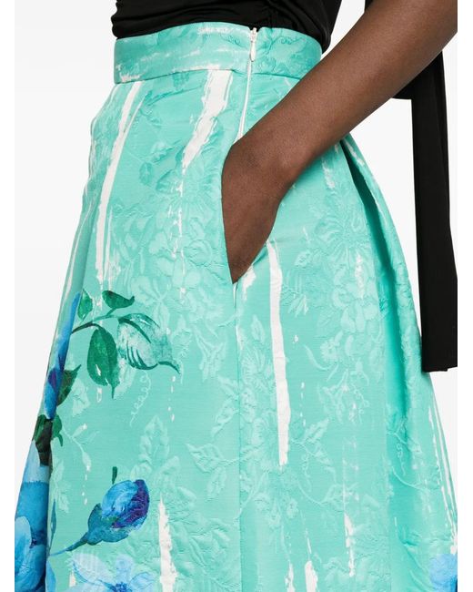 Lunatica Milano Blue Luna T Midi Skirt